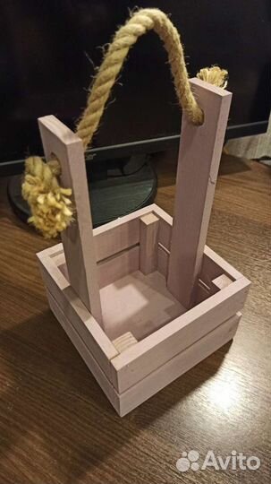 Ящик деревянный декоративный