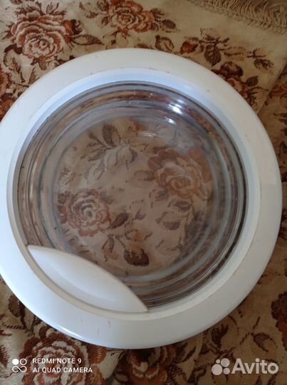 Люк стиральной машины indesit