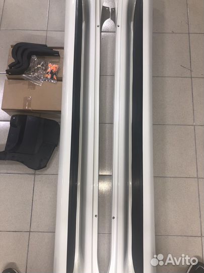 Подножки, пороги Toyota land cruiser Prado 150