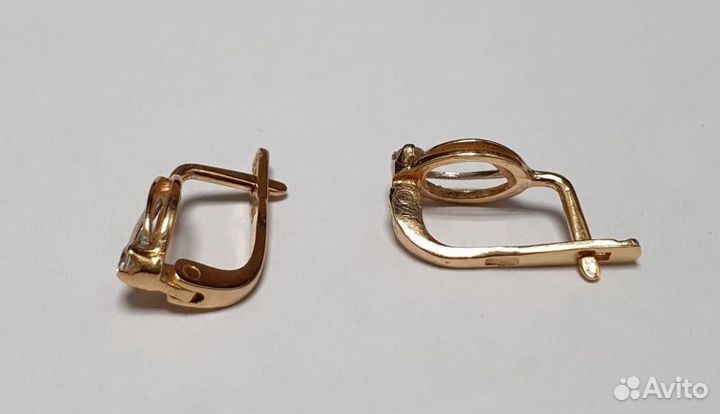Серьги 585 пробы, р.0