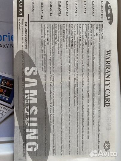 Планшет Samsung galaxy note 10 1