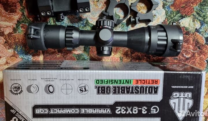 Оптический прицел leapers 3-9x32