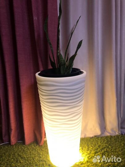 Кашпо 43 литра ночник напольное