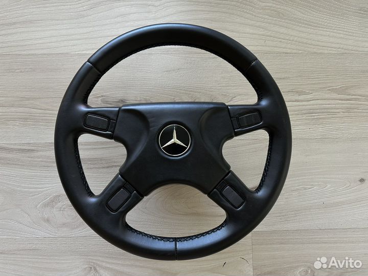 Руль AMG Atiwe siberfeil с переходником