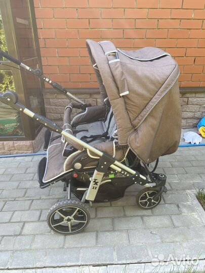 Коляска для двойни 3 в 1