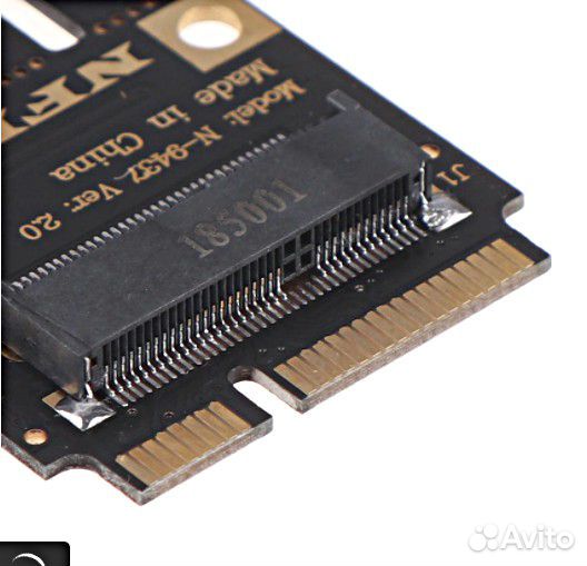 Адаптер для беспроводной карты m.2wifi к minipci-E
