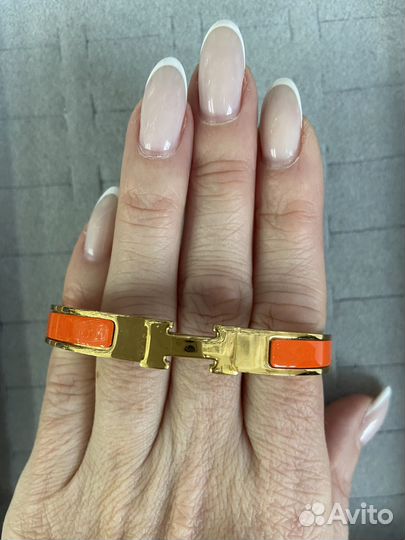 Тонкие браслеты Hermes