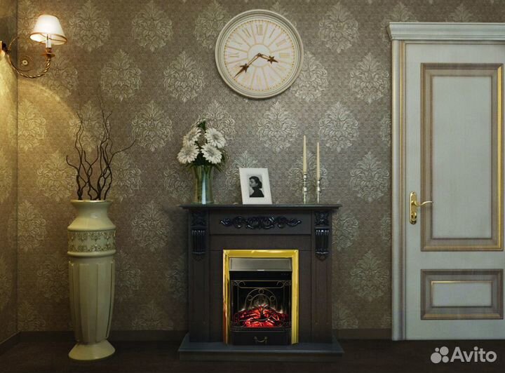 Камины электрические под дерево. Рассрочка. Омск