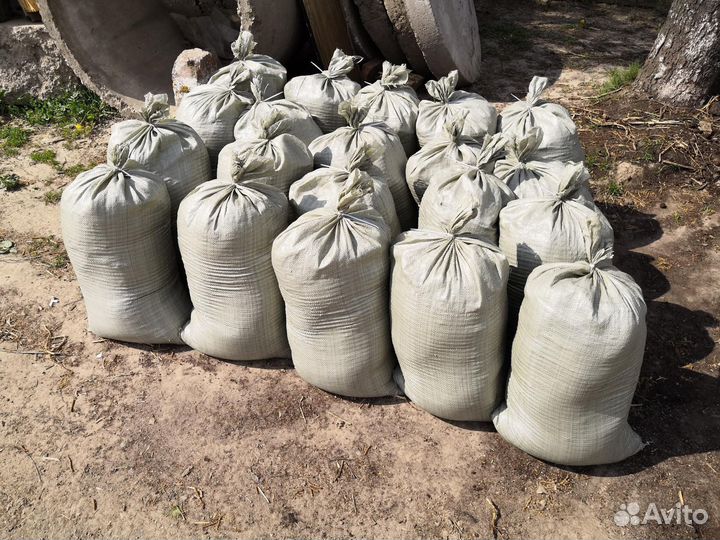 Плодородный грунт Чернозем в мешках