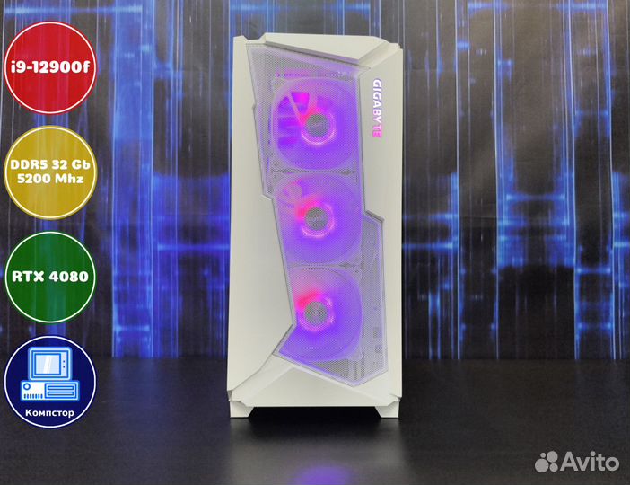 Игровой компьютер i9-4080RTX-32DDR5-PZU5437682-B760