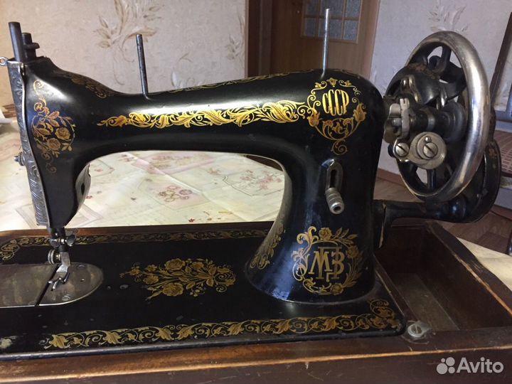 Швейная машинка, ручная пмз 1948 г