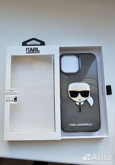 Чехол на iPhone 13 pro max karl lagerfeld
