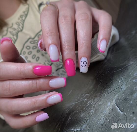 Маникюр с покрытием гель лак
