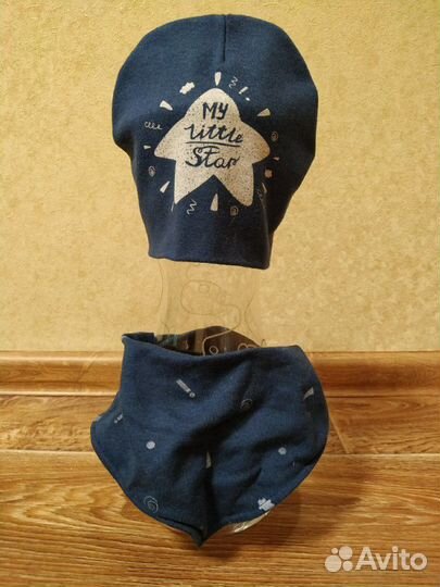 Комплект шапка + снуд