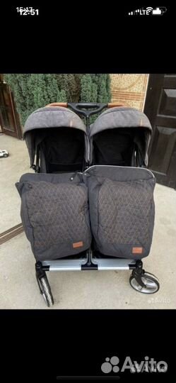 Коляска для двойни