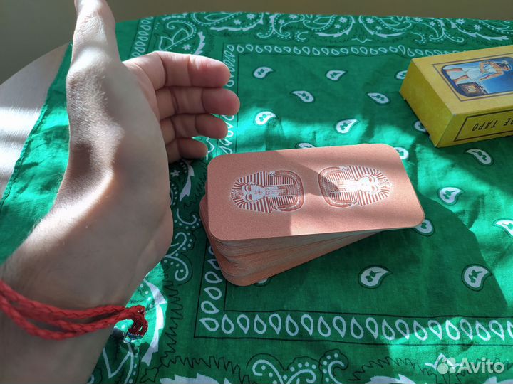 Коллекционный набор карты Египетское Таро и Книга