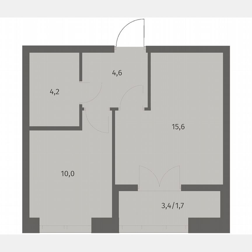 1-к. квартира, 36,1 м², 9/11 эт.