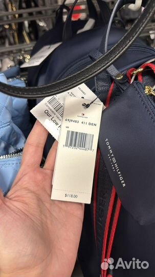 Рюкзак tommy hilfiger новый