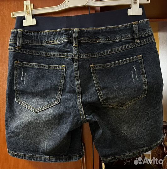 Джинсовые шорты для беременных ilovemum, р.42