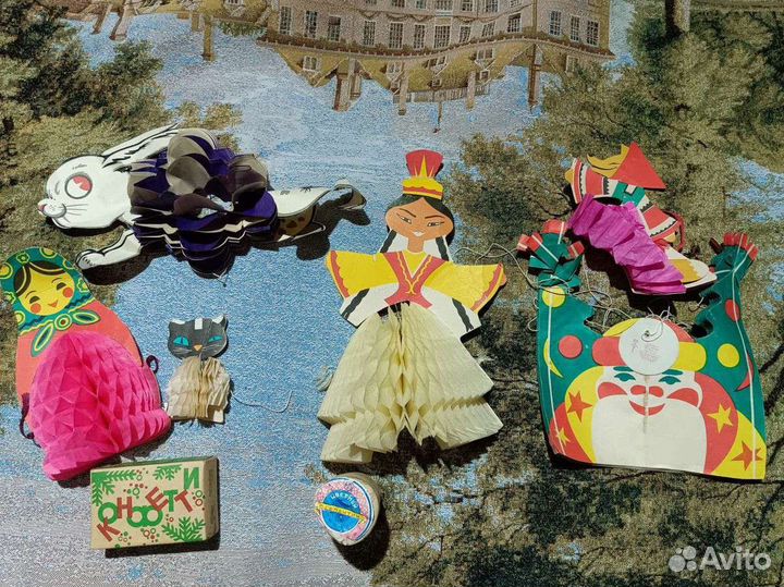 Новогодние игрушки советские