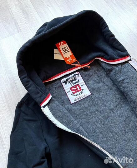 Р. XS Новая Толстовка SuperDry