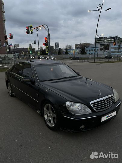 Mercedes-Benz S-класс 5.0 AT, 1999, 450 000 км