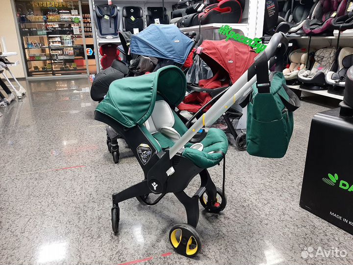 Коляска-автокресло Foo Foo 4 в 1 Green