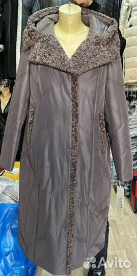 Плащ зимний женский