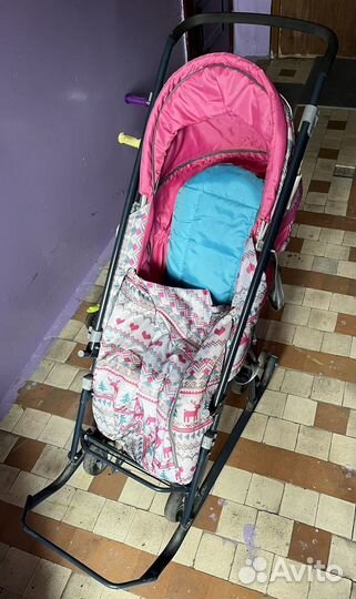 Санки коляска ника