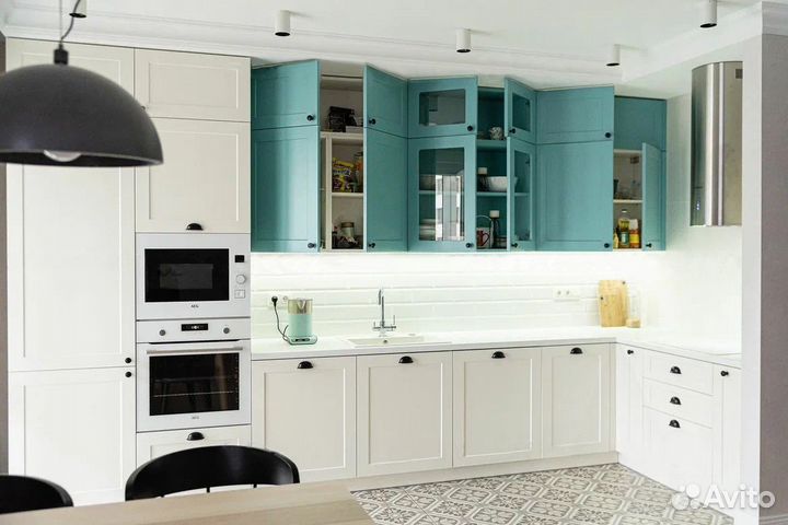 Цена за всю кухню. Кухня софт CN:020461