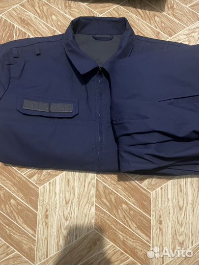 Офисная военная форма синяя