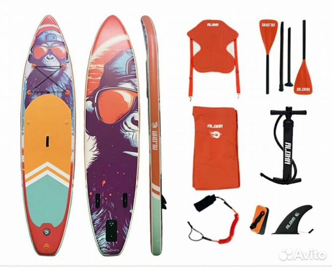 SUP доска каяк Aloha 11.6 футов, новые