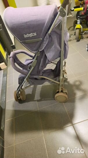 Прогулочная коляска трость бу