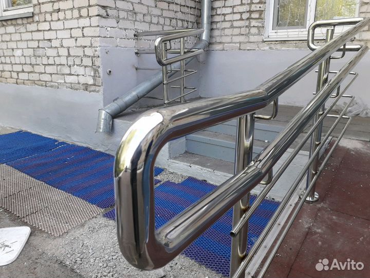 Ограждения, поручни из нержавеющей стали