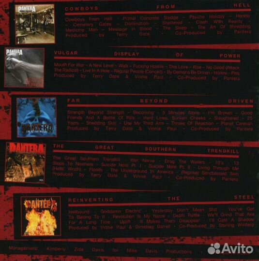 Pantera - The Complete Studio Albums 1990 - 2000