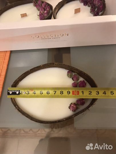 Свеча в кокосе