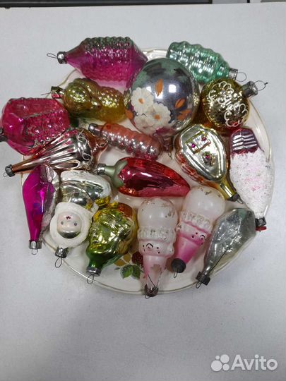 Елочные игрушки СССР