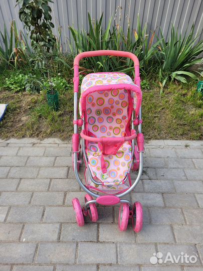 Кукольная коляска для куклы