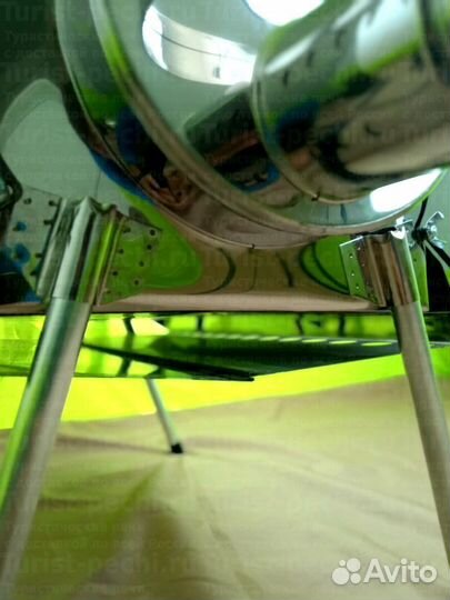 Дровяная печь Пошехонка Средняя на 30 л. c 3Д экра