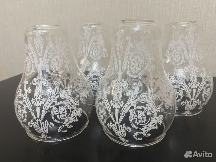 Плафоны для люстры 4 шт