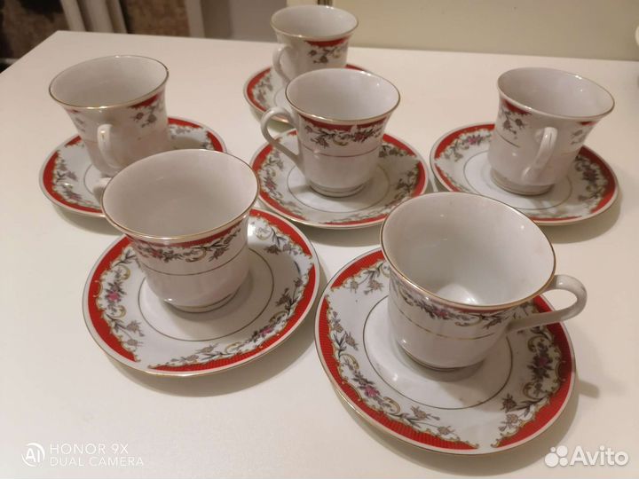 Чайный сервиз новый в коробке