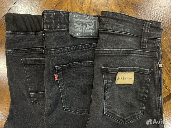 Джинсы для мальчика 11-13 лет