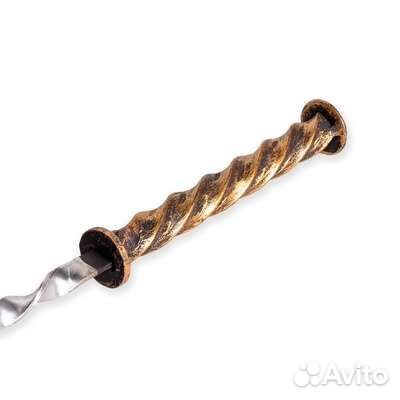 Кованые шампуры, Нож-вилка