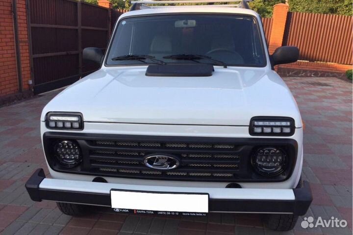 Подфарники Нива LED диодные Кубики