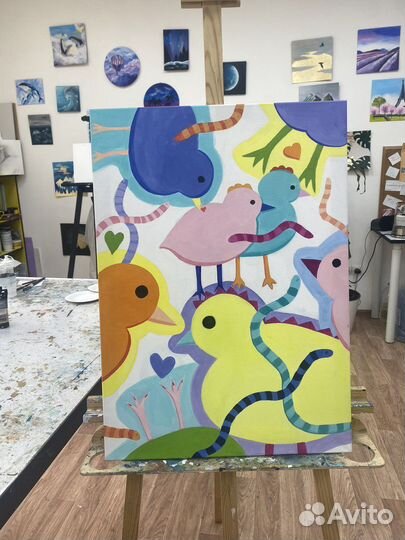 Картина акрилом 50*70