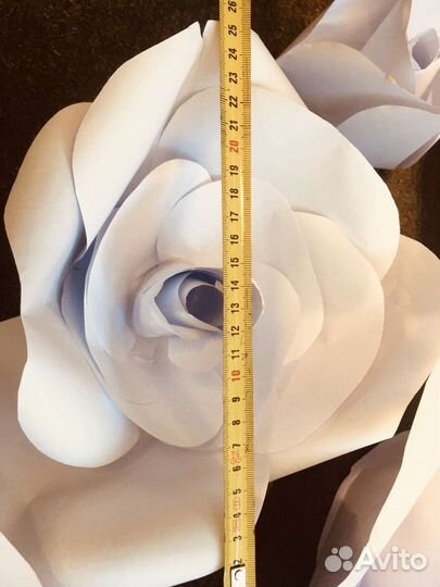 Цветы из бумаги для декора