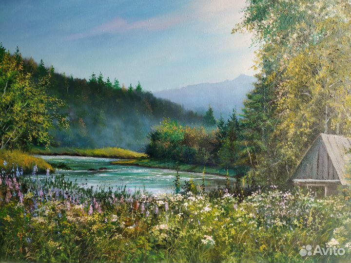 Картина маслом на холсте от автора