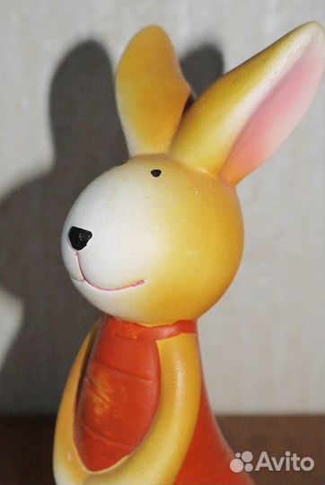 Фигурка заяц-кролик керамический