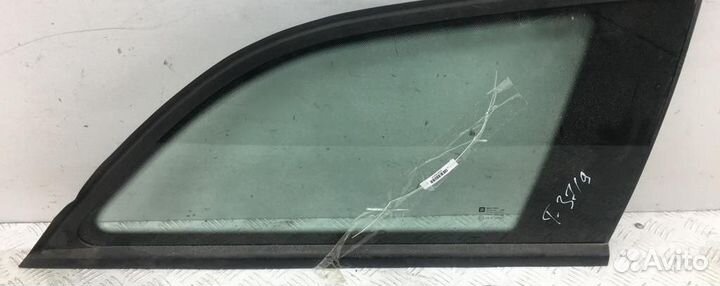 Стекло заднее правое глухое/форточка Opel Vectra C