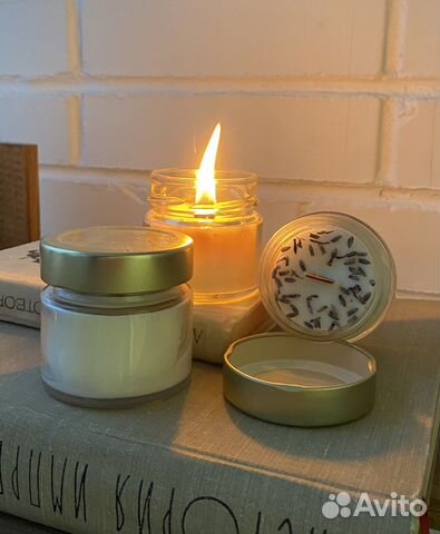 Свеча соево-кокосовая